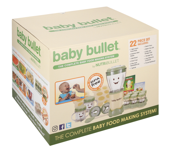 Baby Bullet Blender 18 Pc Full Set